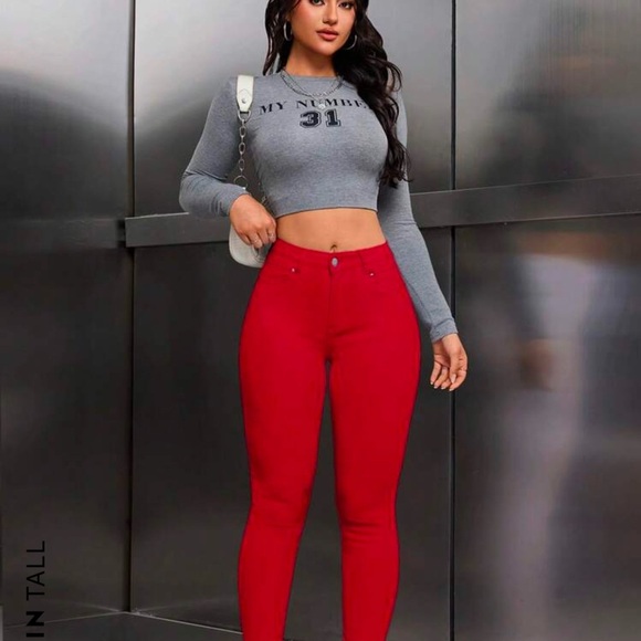 Women skinny stretchy jeans size large - Picture 2 of 5